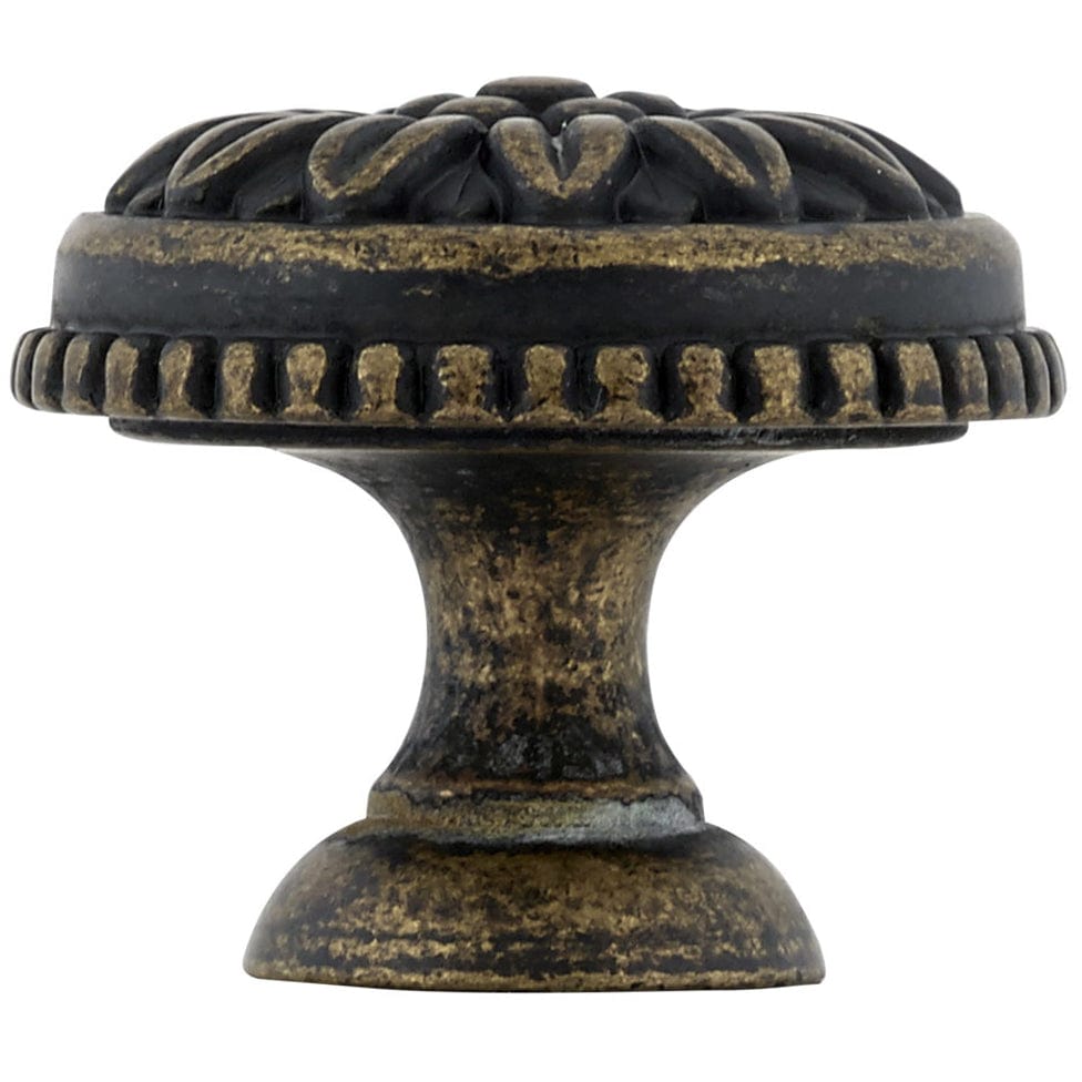 Traditional Knob, 1-3/16" D, Antique English