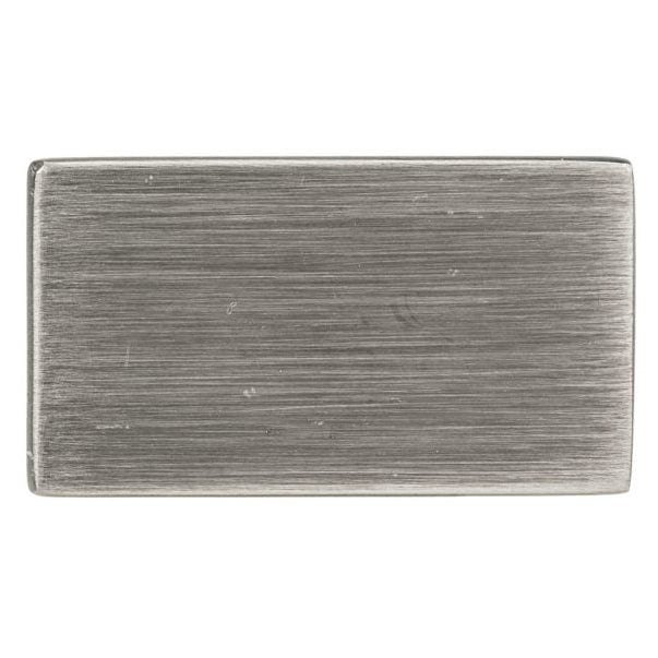 Contemporary Knob, 1-9/16" x 7/8", Antique Nickel
