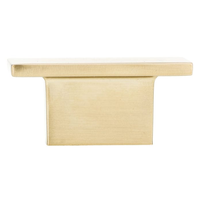 Contemporary Knob, 1-9/16" x 7/8", Champagne Bronze