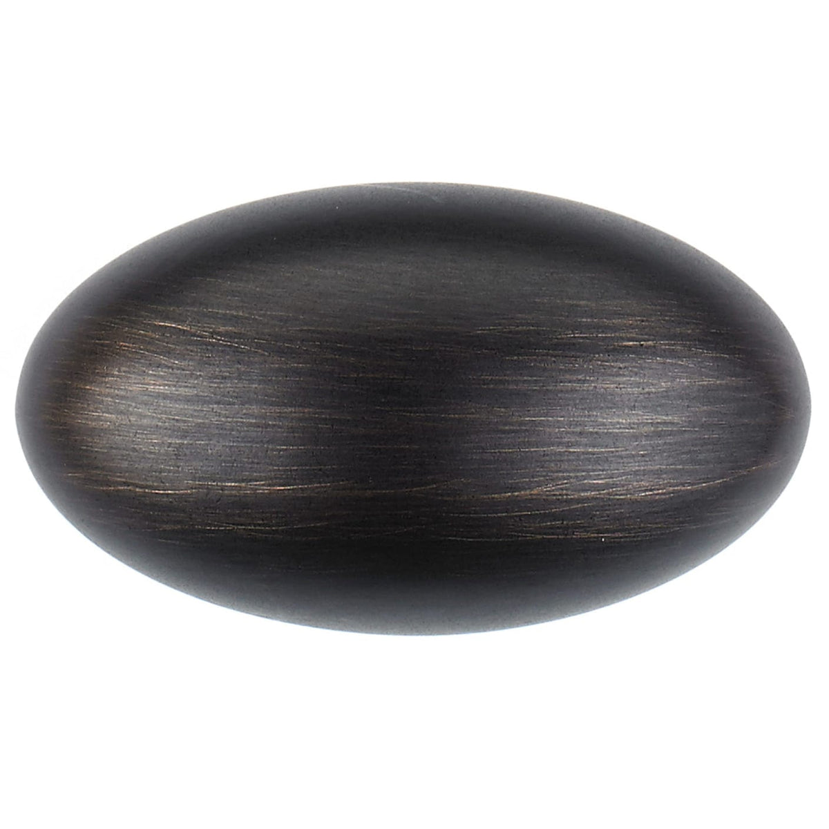 Traditional Knob, 1-9/16" x 7/8", Brushed Oil-Rubbed Bronze