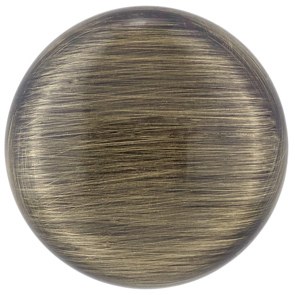 Traditional Knob, 1-1/4" D, Antique English