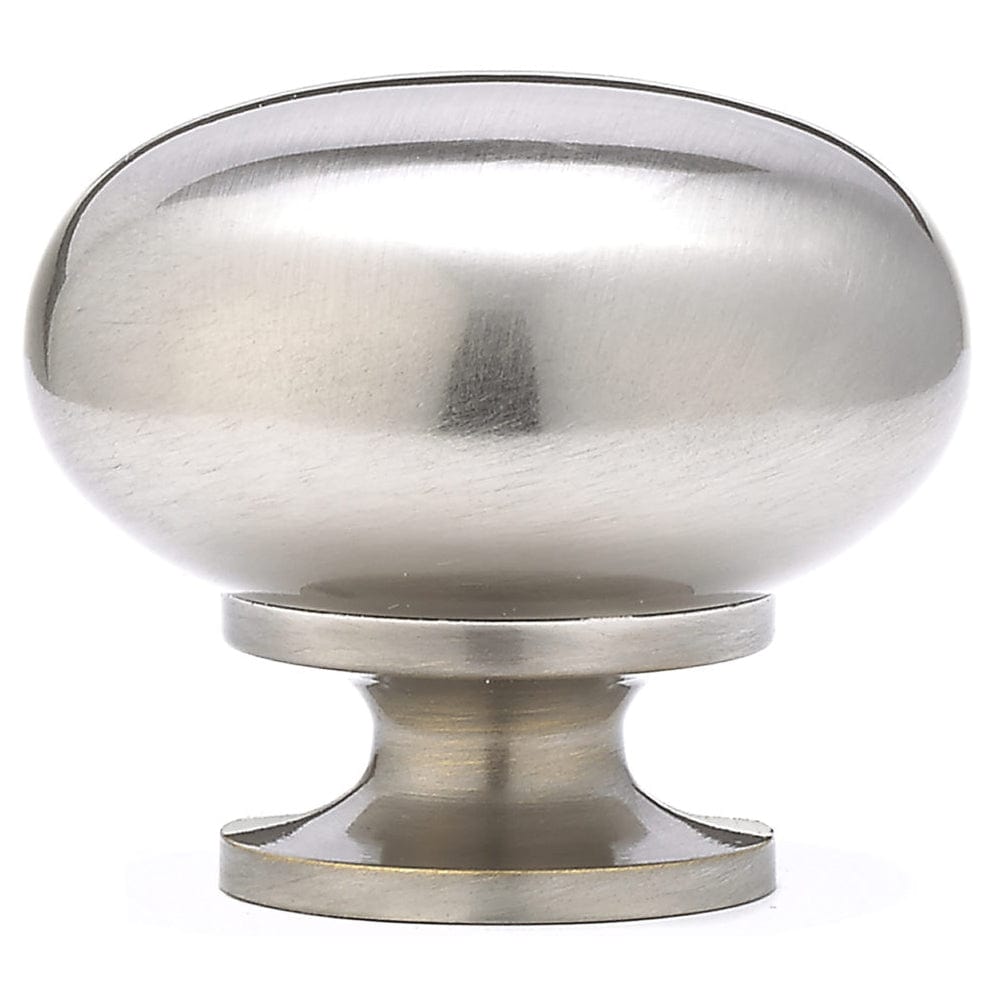 Traditional Knob - 1-1/2" D - Brushed Nickel