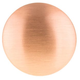 Contemporary Knob - 31/32" D - Rose Gold