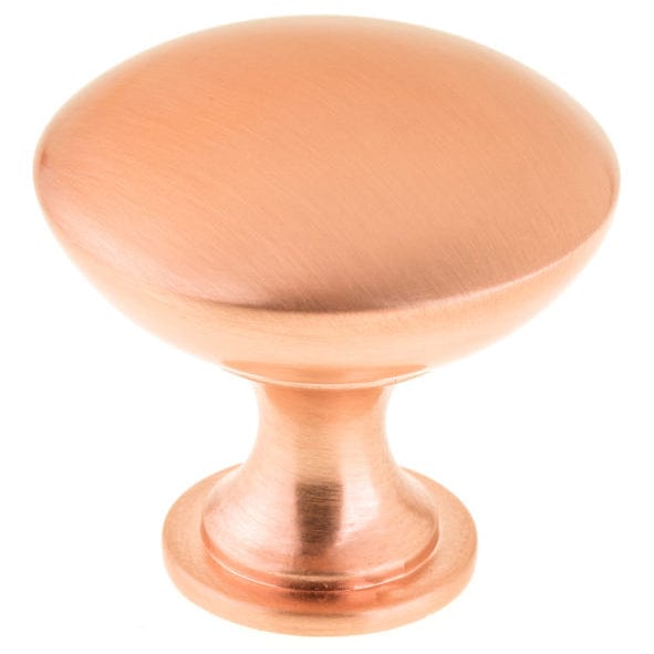 Contemporary Knob - 1-9/16" D - Rose Gold