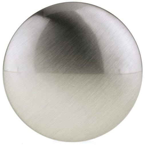 Traditional Knob, 1-3/16" D, Brushed Nickel