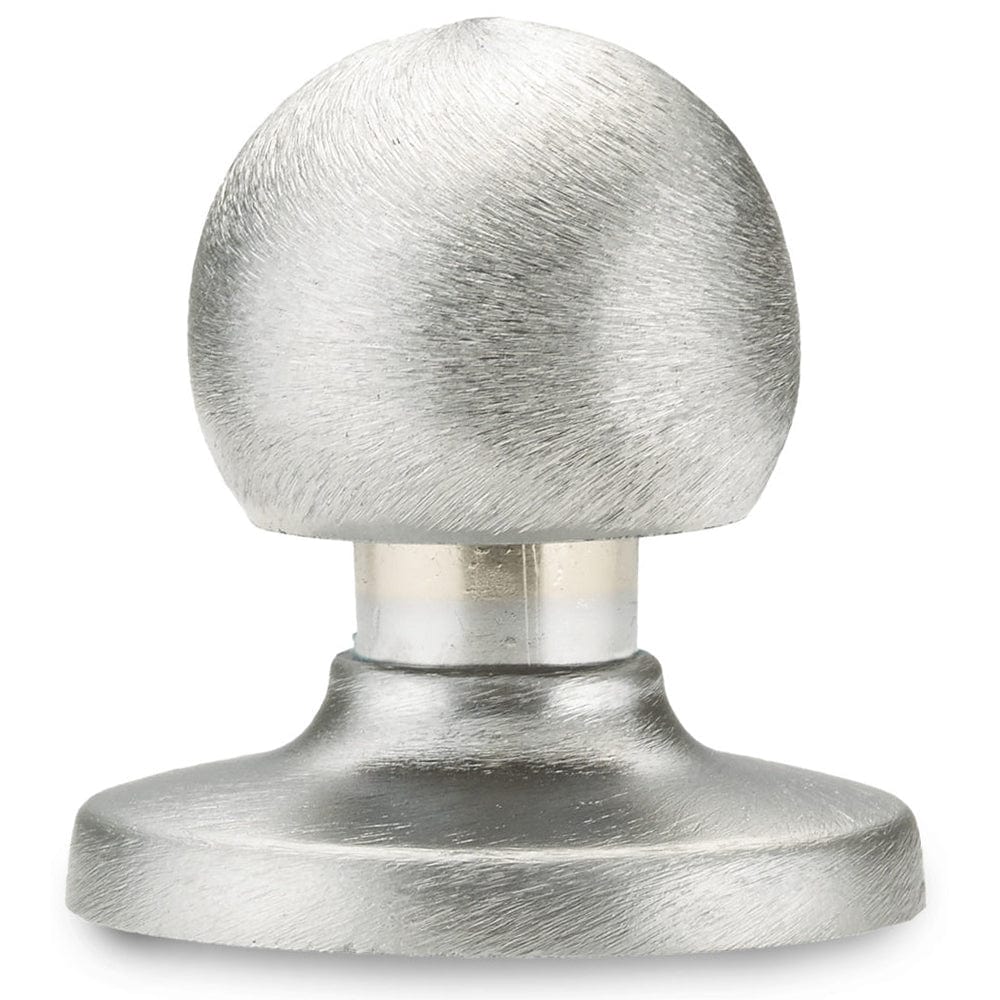 Functional Knob, 1-1/4" D, Brushed Chrome