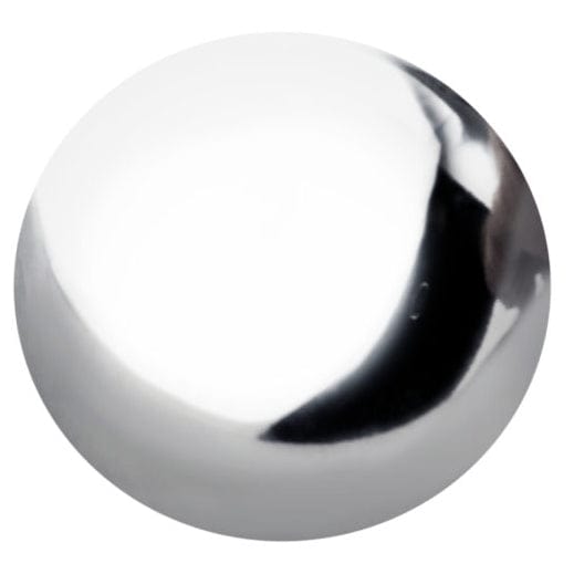 Traditional Knob, 1-7/32" D, Polished Nickel
