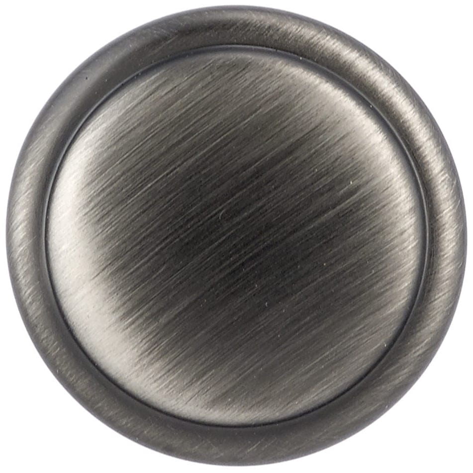 Traditional Knob, 1-1/4" D, Antique Nickel