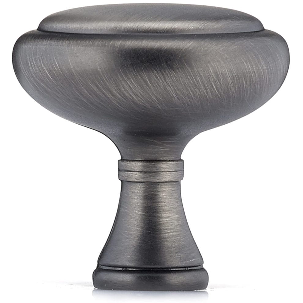 Traditional Knob, 1-1/4" D, Antique Nickel