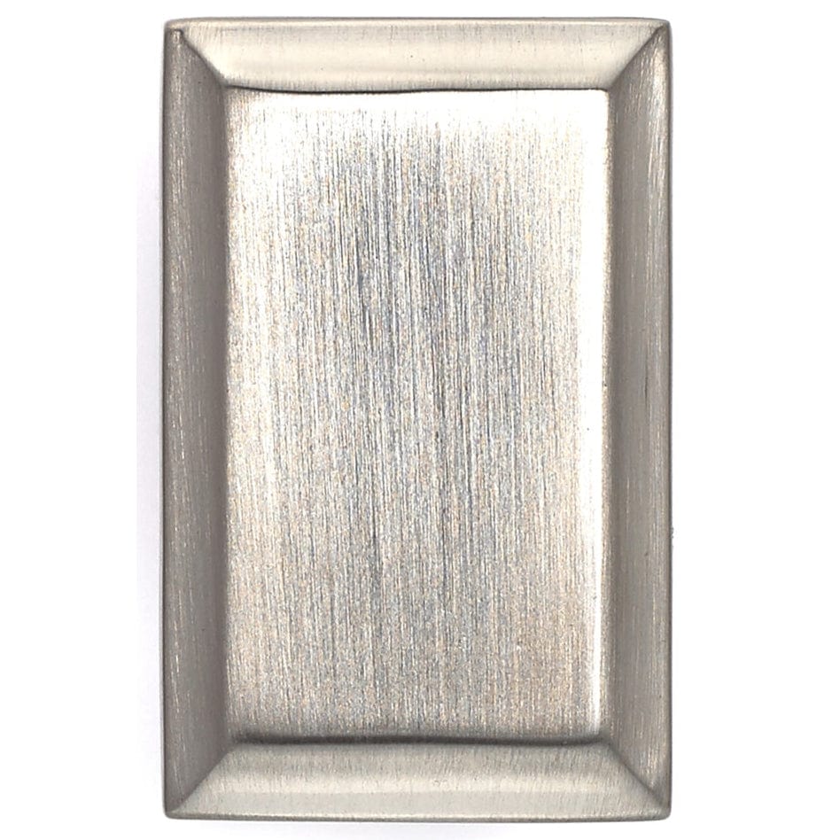 Transitional Knob, 1-1/2" x 15/16", Brushed Nickel
