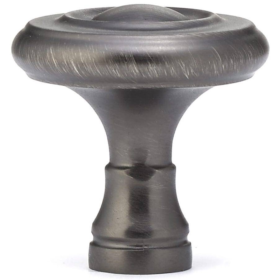 Traditional Knob, 1-1/4" D, Antique Nickel