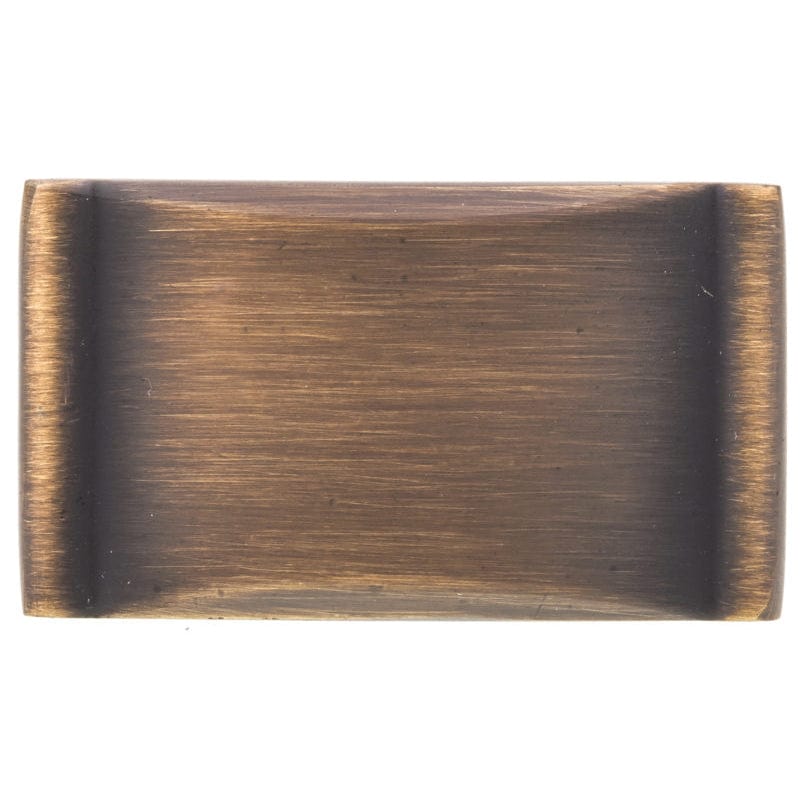 Traditional Knob, 1-3/8" x 25/32", Chocolate Bronze