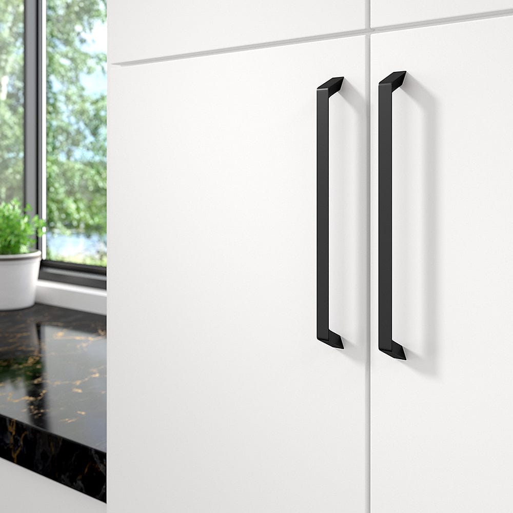 Contemporary Pull - 10-1/8" Center-to-Center - Matte Black