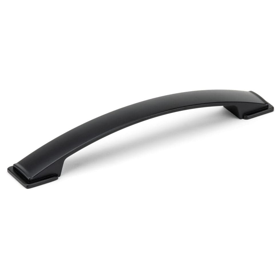 Contemporary Pull, 6-5/16" Center-to-Center, Matte Black