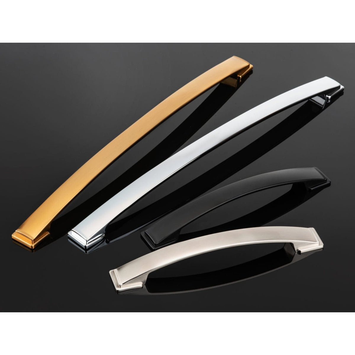Contemporary Pull, 6-5/16" Center-to-Center, Matte Black
