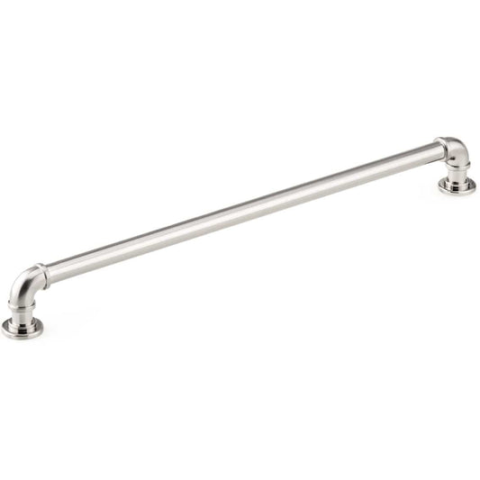 Eclectic Pull - 12-5/8" Center-to-Center - Brushed Nickel
