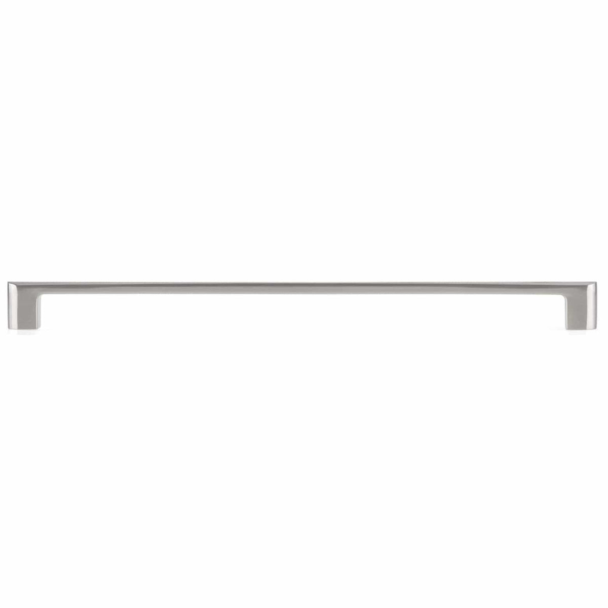 Contemporary Pull, 12-5/8" Center-to-Center, Brushed Nickel