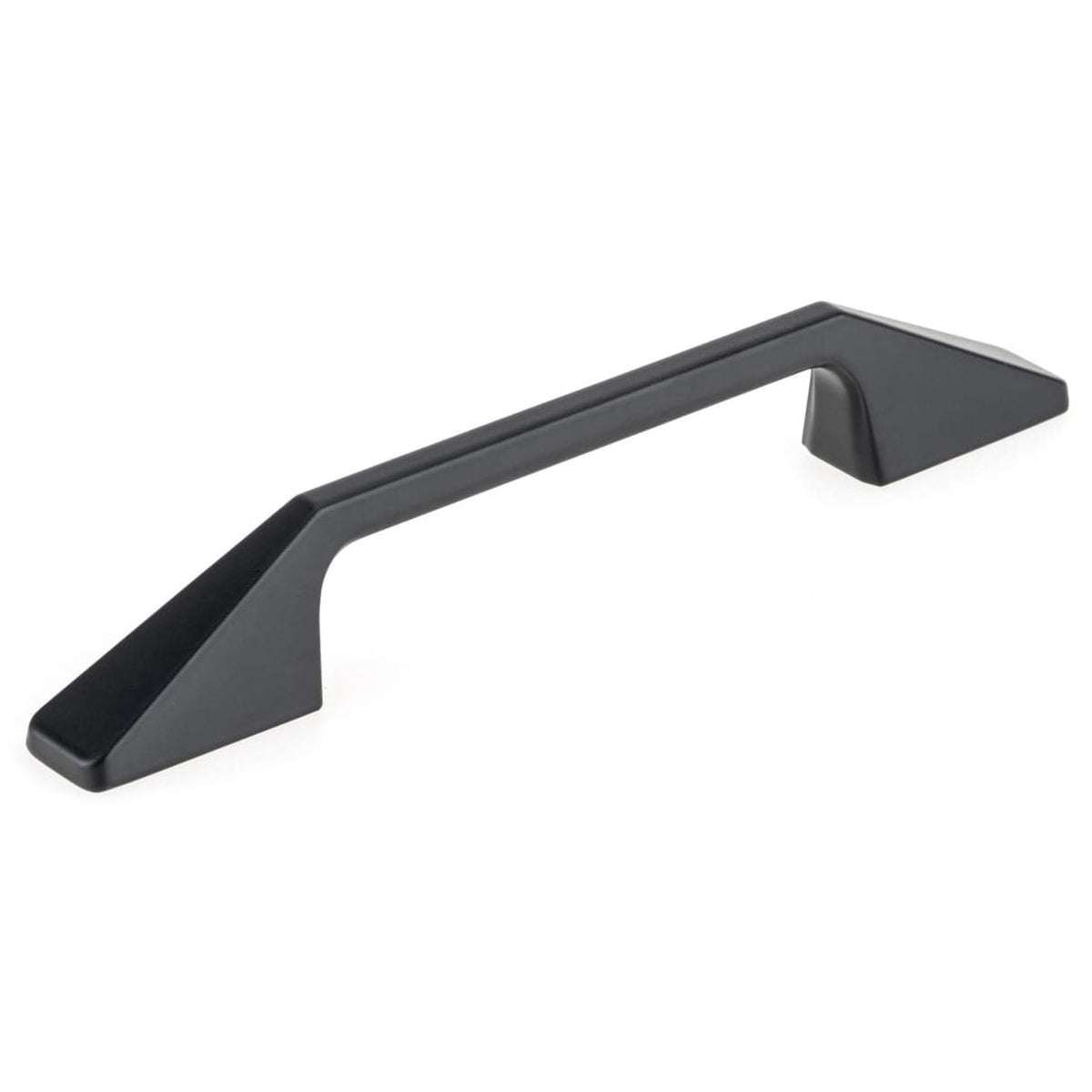 Contemporary Pull, 5-1/16" Center-to-Center, Matte Black