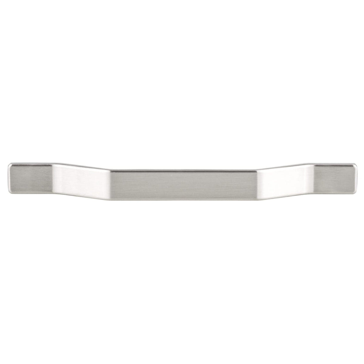 Contemporary Pull - 5-1/16" Center-to-Center - 23/32" W x 7-7/8" L - Brushed Nickel