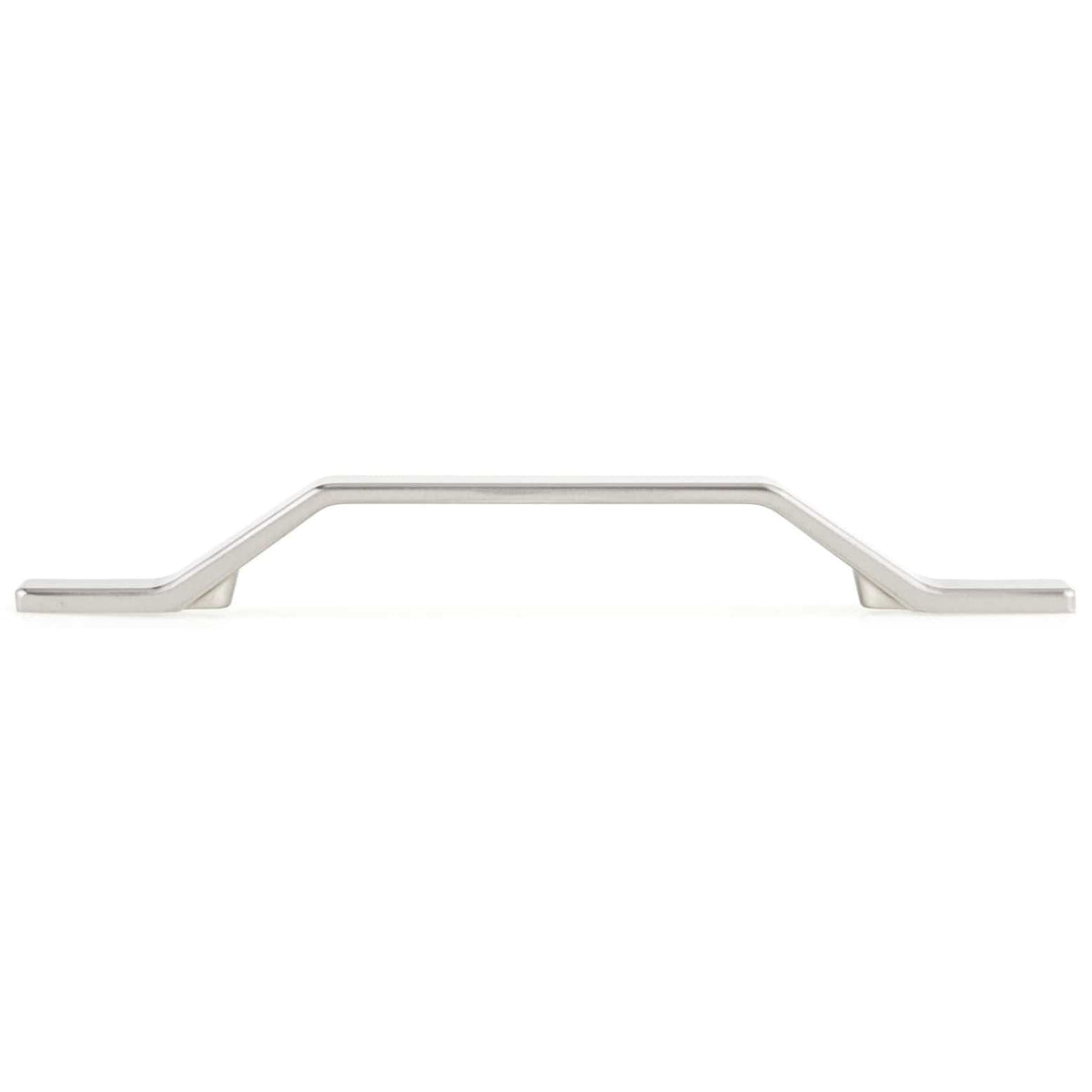 Contemporary Pull - 5-1/16" Center-to-Center - 23/32" W x 7-7/8" L - Brushed Nickel