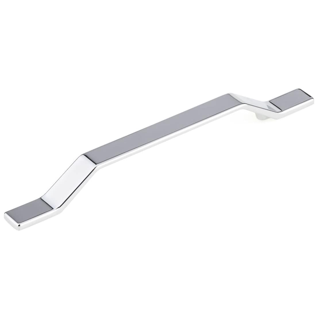 Contemporary Pull, 6-5/16" Center-to-Center, Chrome