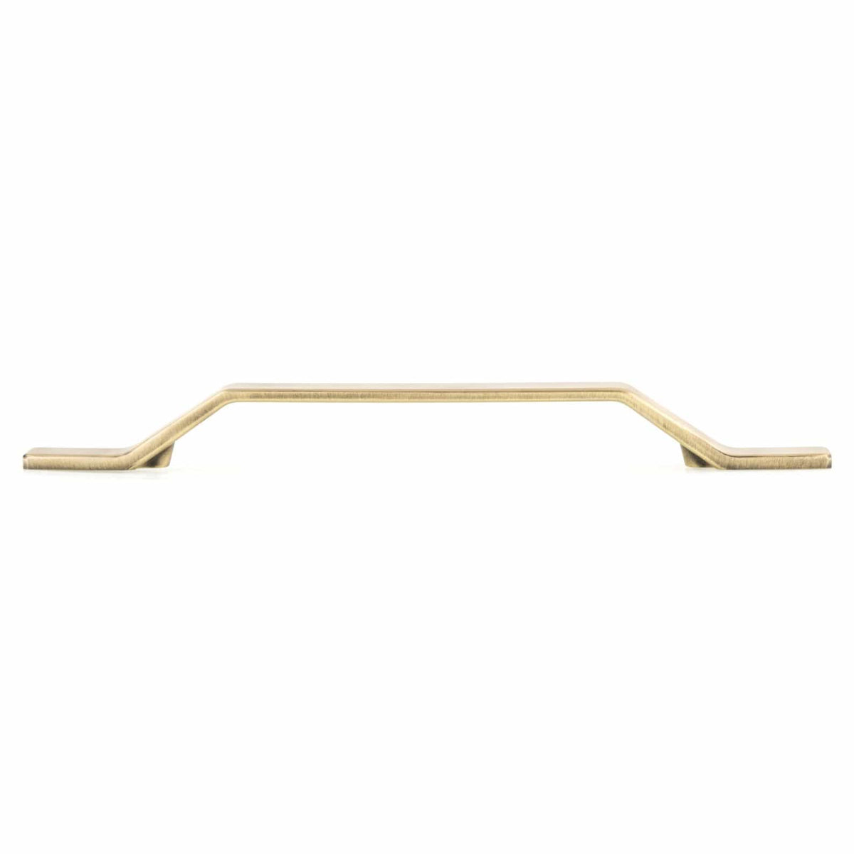 Contemporary Pull, 6-5/16" Center-to-Center, Satin Brass