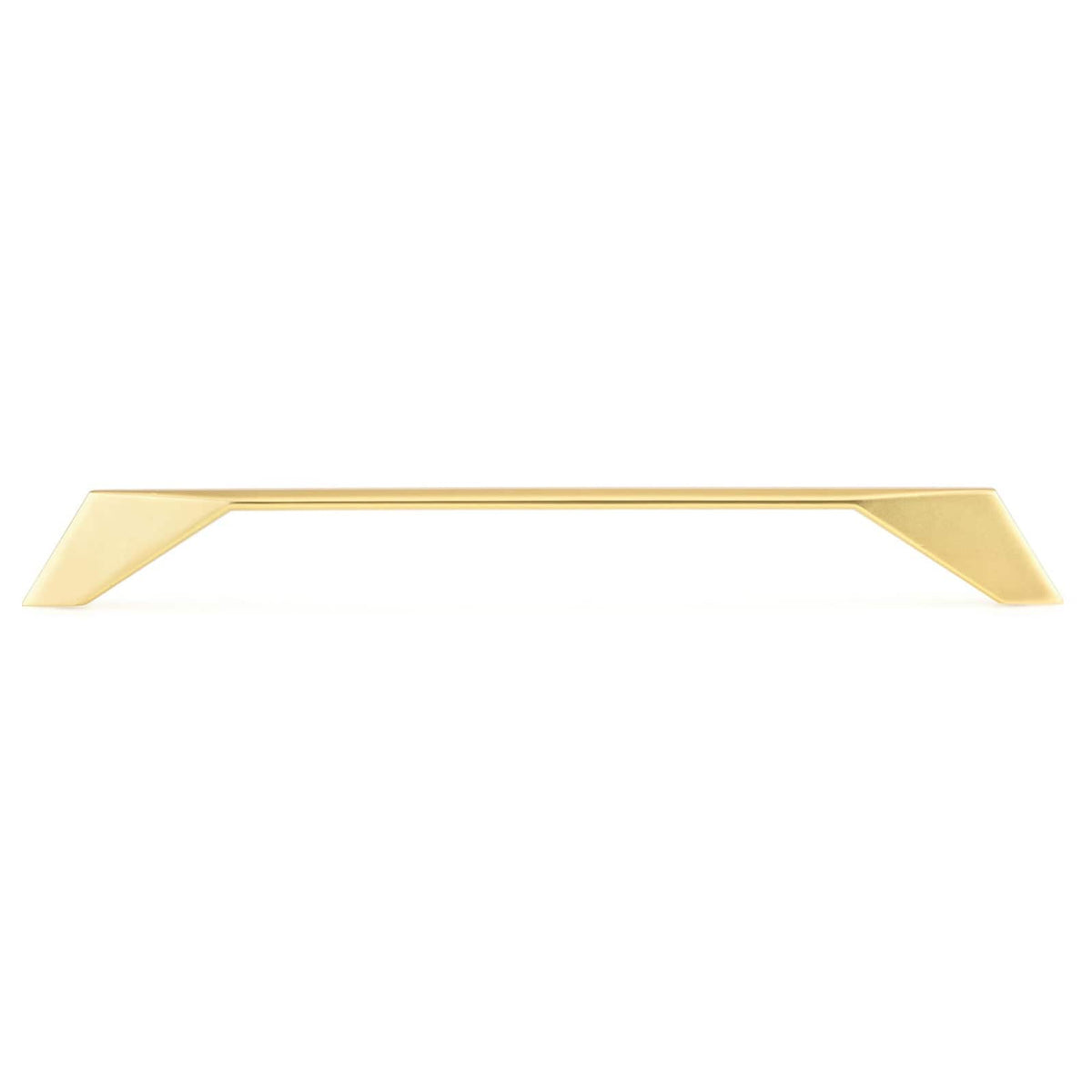 Contemporary Pull - 8-13/16" Center-to-Center - Brushed Gold