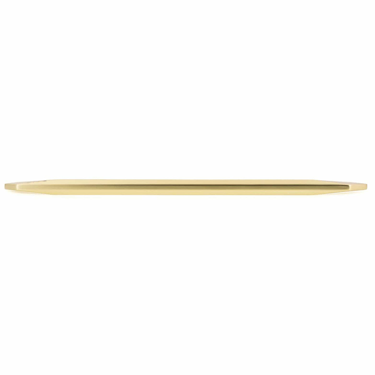 Contemporary Pull, 12-5/8" Center-to-Center, Brushed Gold