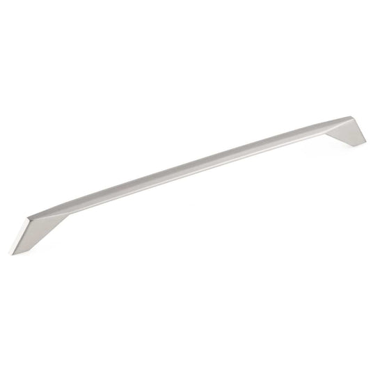 Contemporary Pull, 12-5/8" Center-to-Center, Brushed Nickel