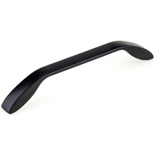 Contemporary Pull, 6-5/16" Center-to-Center, Matte Black
