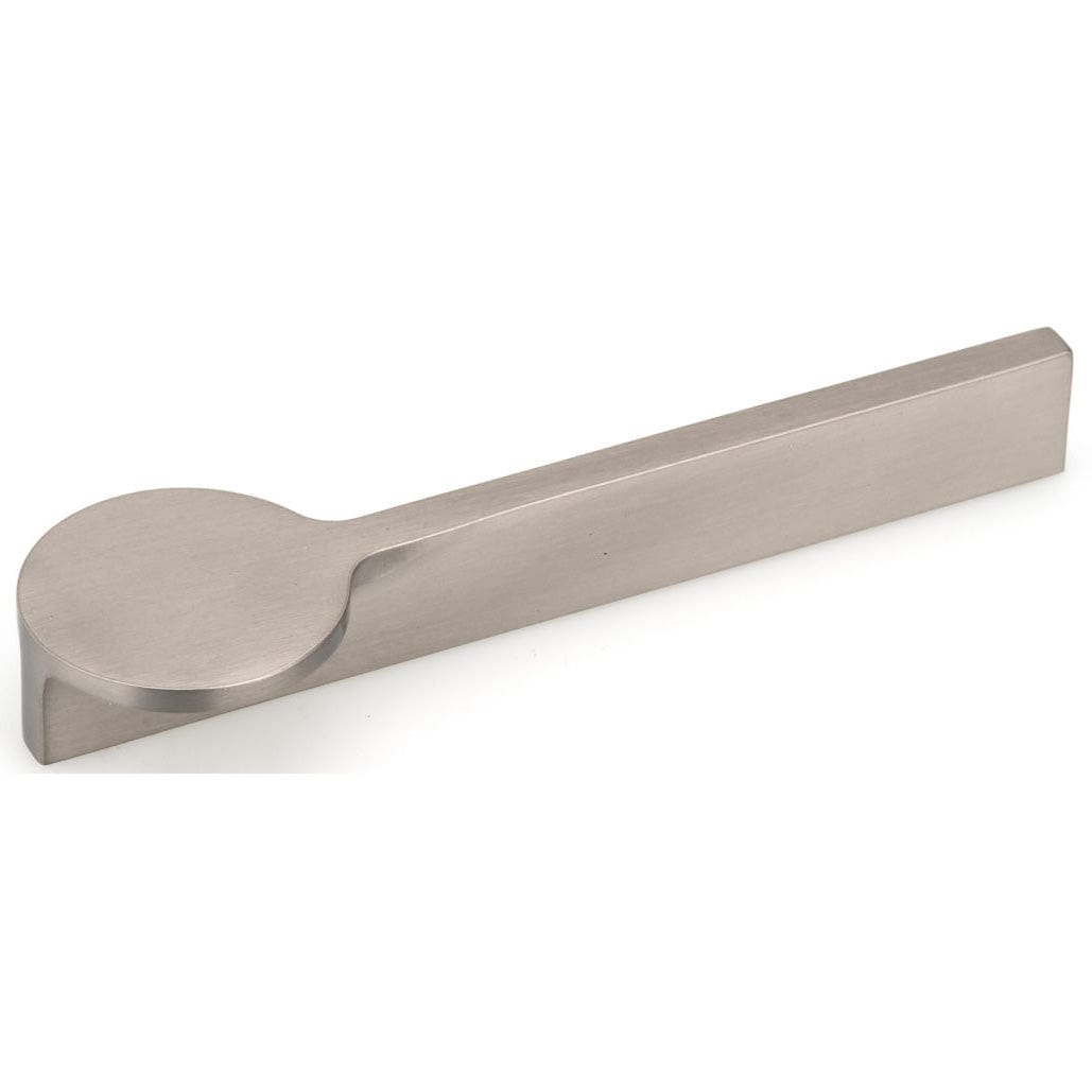 Contemporary Pull, 5-1/16" Center-to-Center, Brushed Nickel