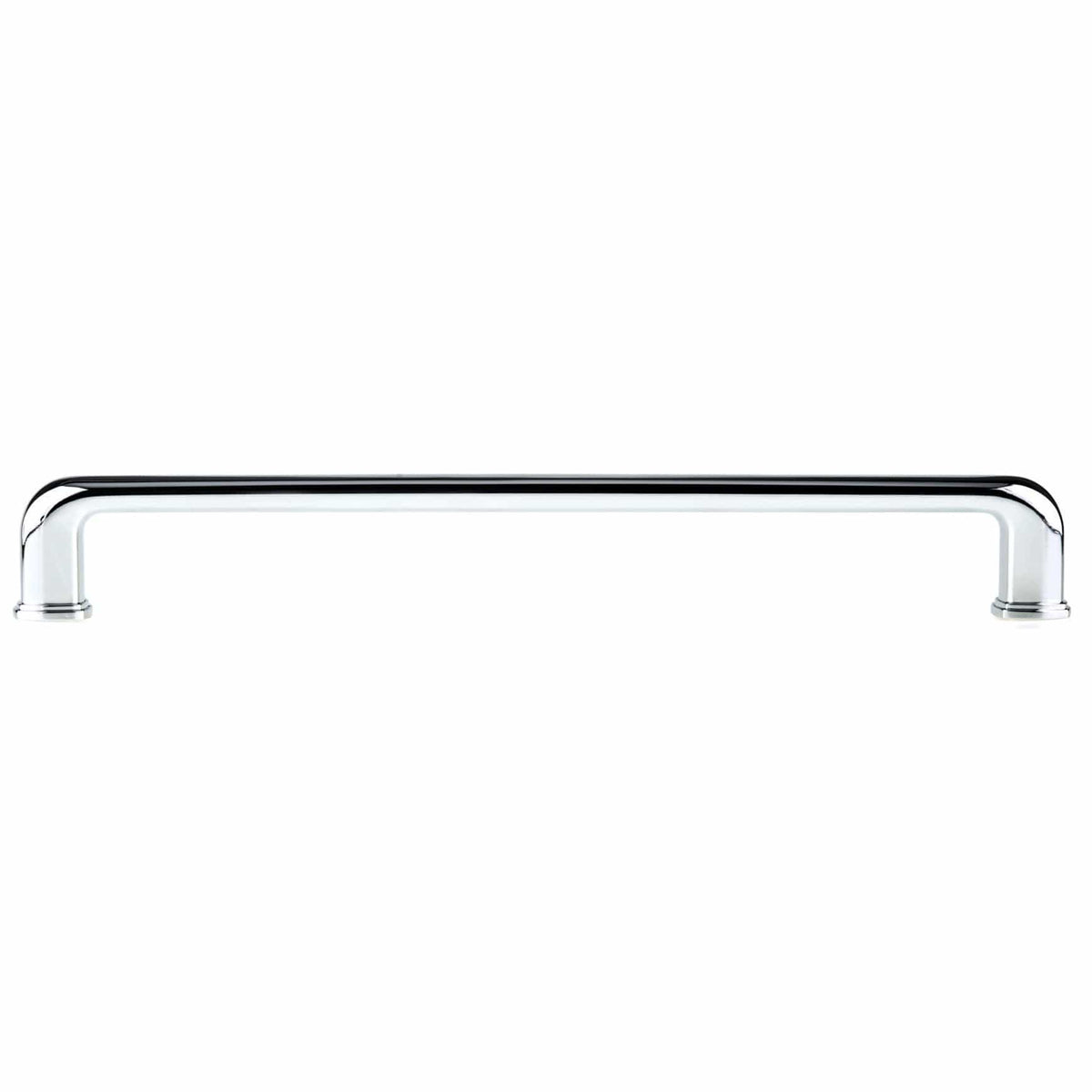 Contemporary Pull, 12-5/8" Center-to-Center, Chrome, 1 Pair