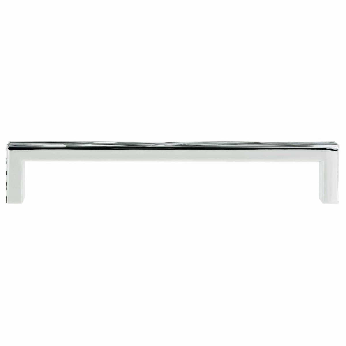 Contemporary Pull, 7-9/16" Center-to-Center, Chrome