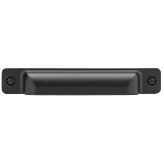 Transitional Pull, 5-1/16" Center-to-Center, Matte Black