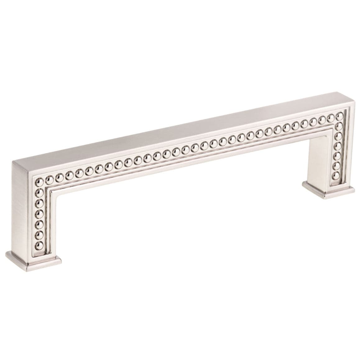 Transitional Pull, 5-1/16" Center-to-Center, Brushed Nickel