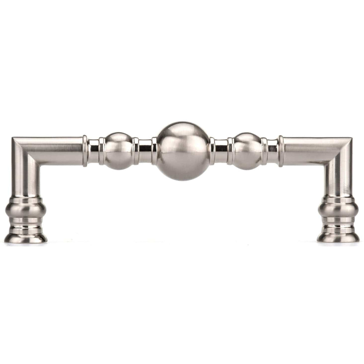 Traditional Pull, 5-1/16" Center-to-Center, Brushed Nickel