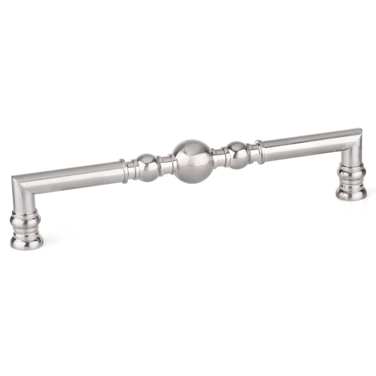 Traditional Pull, 12-5/8" Center-to-Center, Brushed Nickel