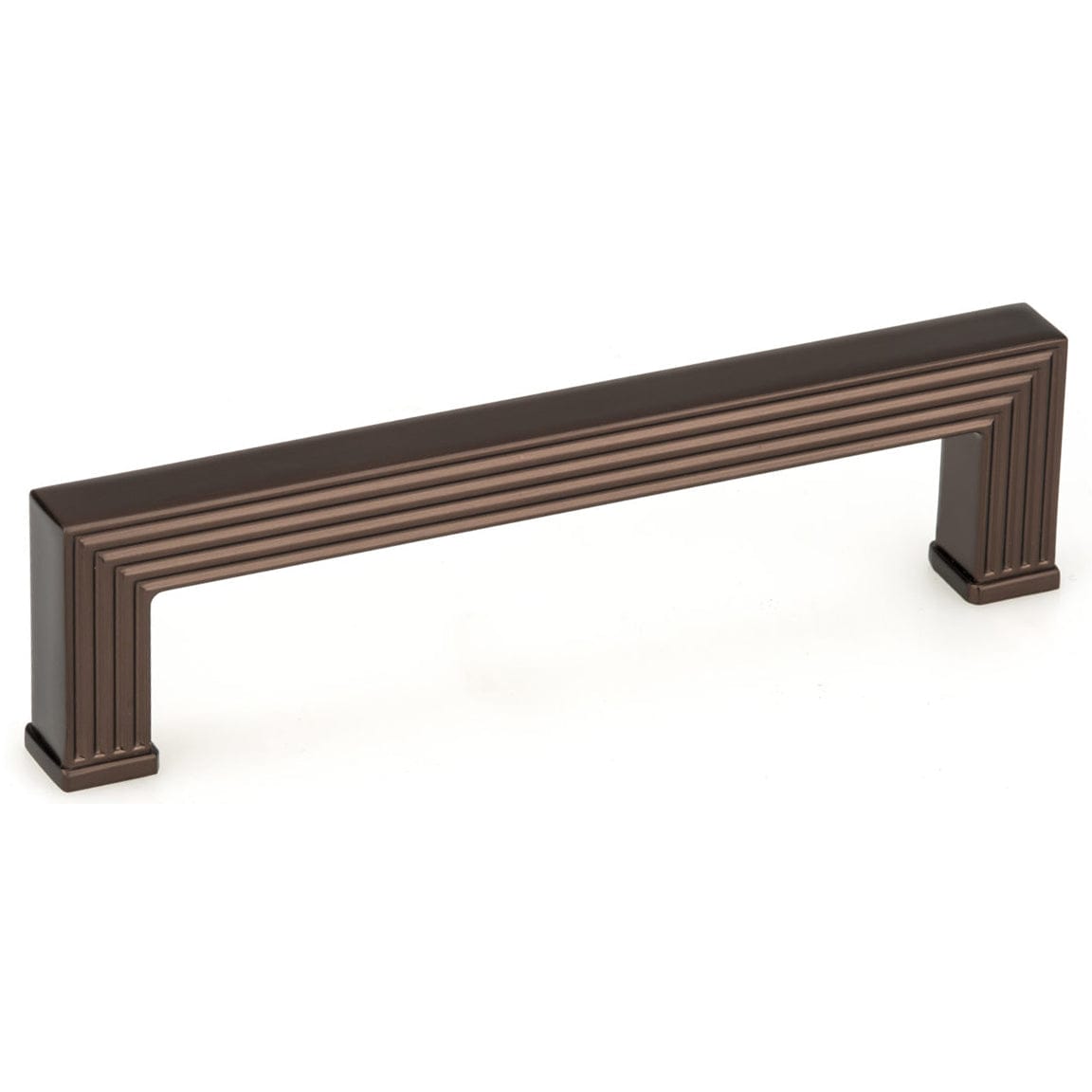 Transitional Pull, 5-1/16" Center-to-Center, Honey Bronze
