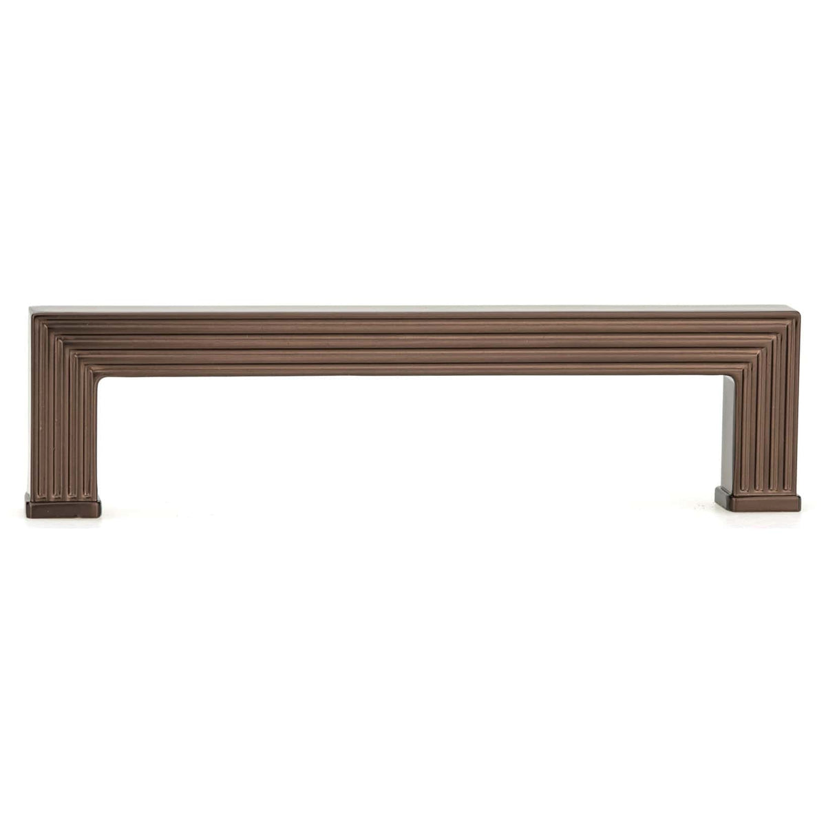 Transitional Pull, 5-1/16" Center-to-Center, Honey Bronze