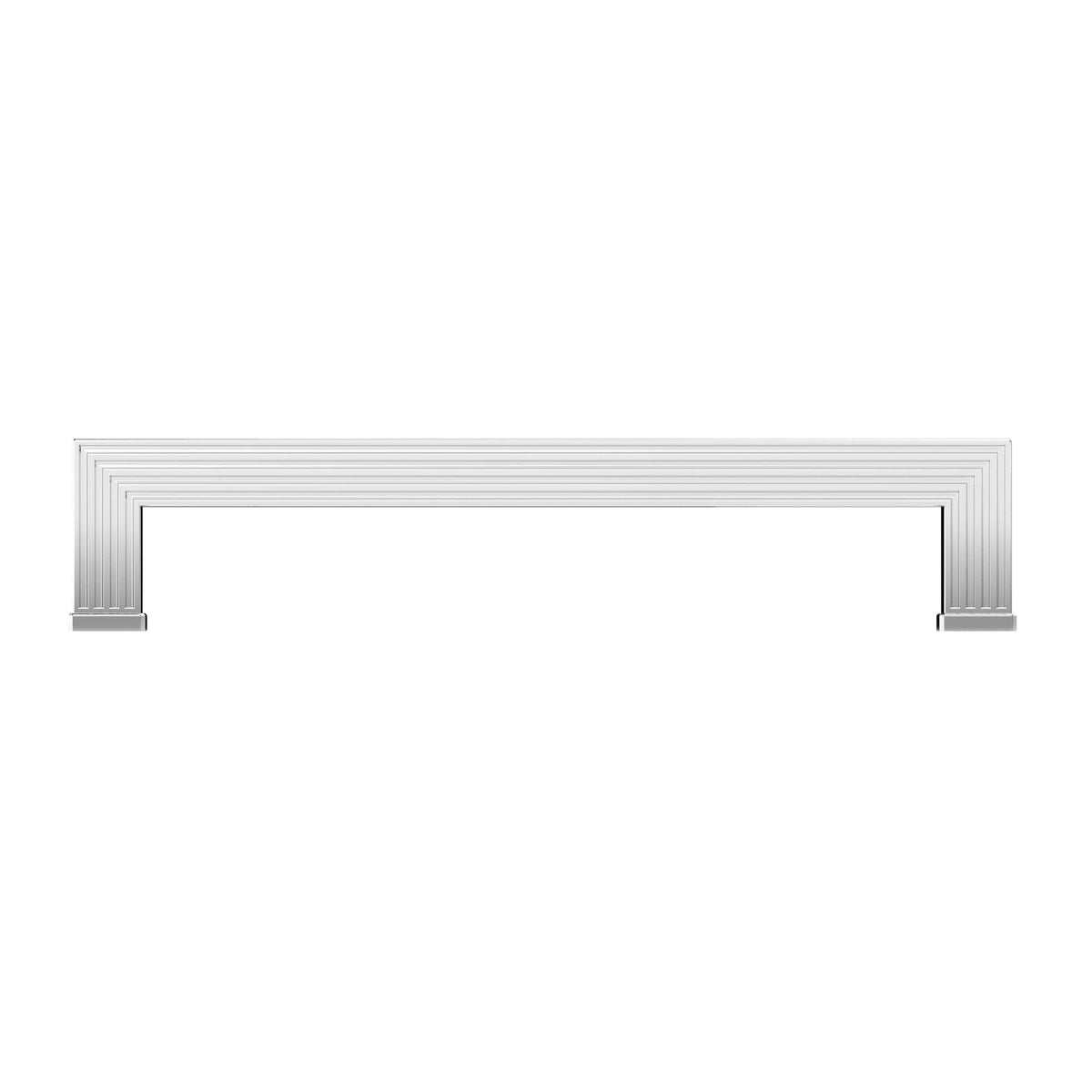Transitional Pull, 7-9/16" Center-to-Center, Chrome