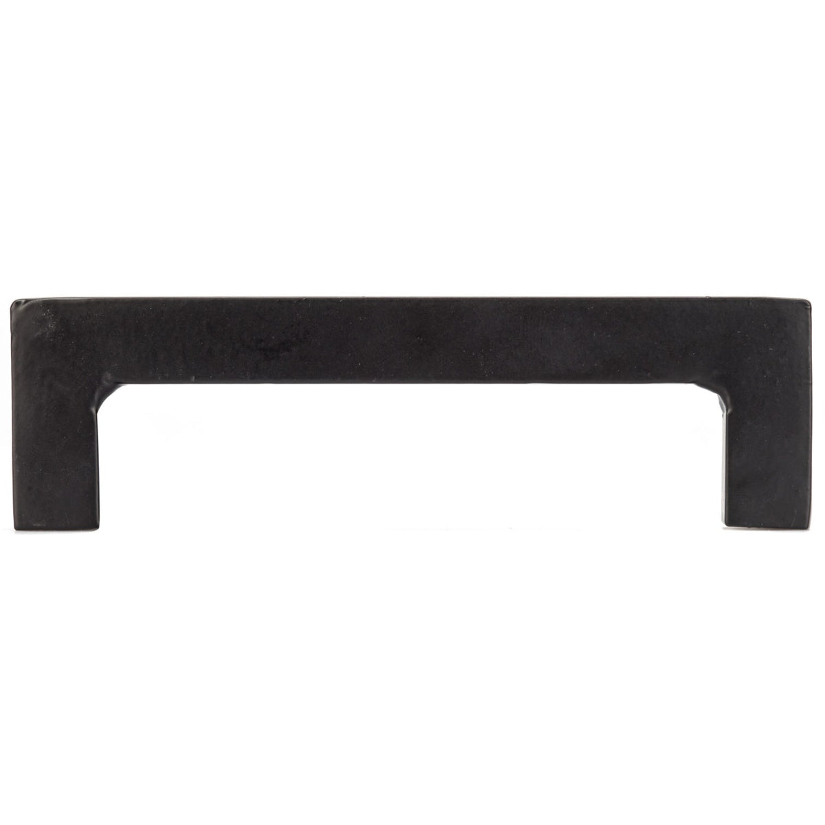 Traditional Barn Door Pull, 5-1/16" Center-to-Center, Matte Black