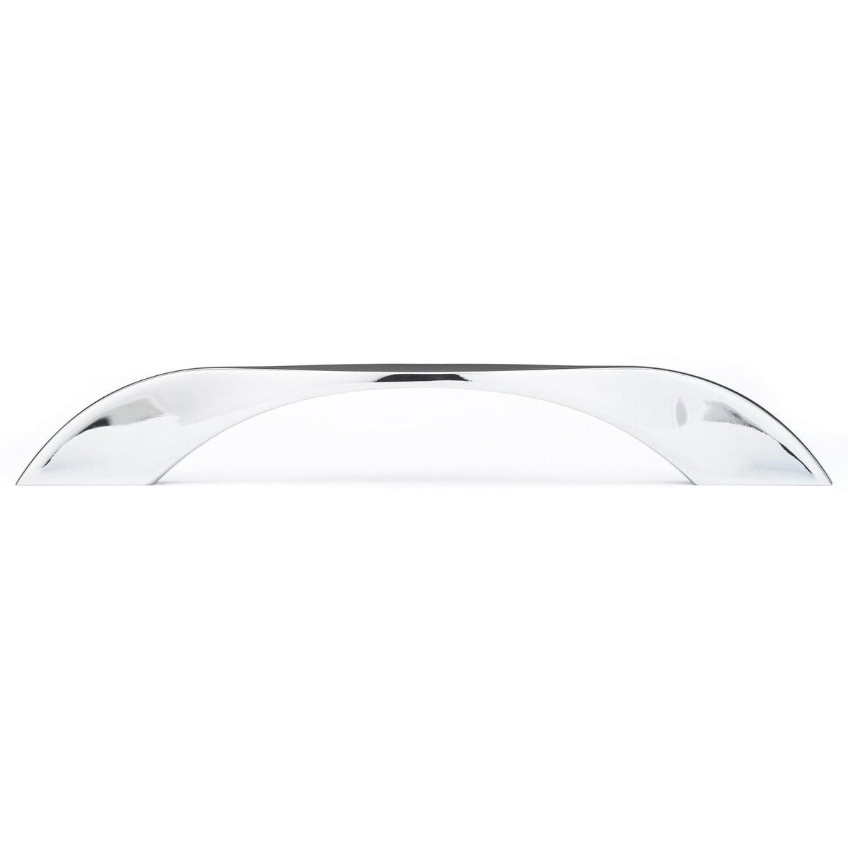 Contemporary Pull, 5-1/16" Center-to-Center, Chrome