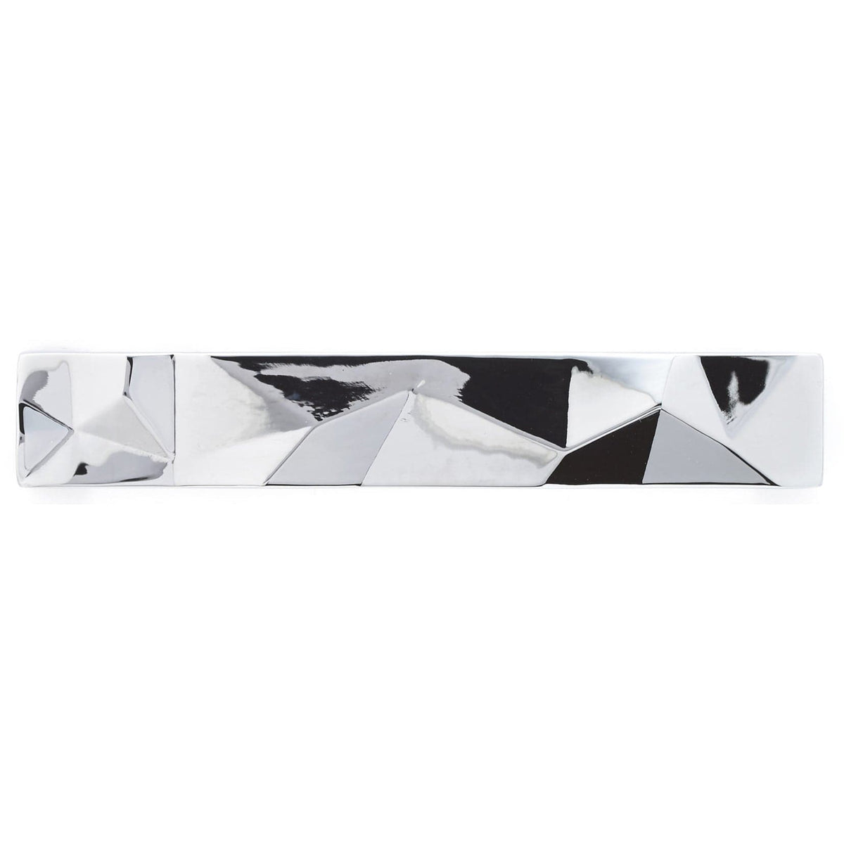 Contemporary Pull, 5-1/16" Center-to-Center, Chrome