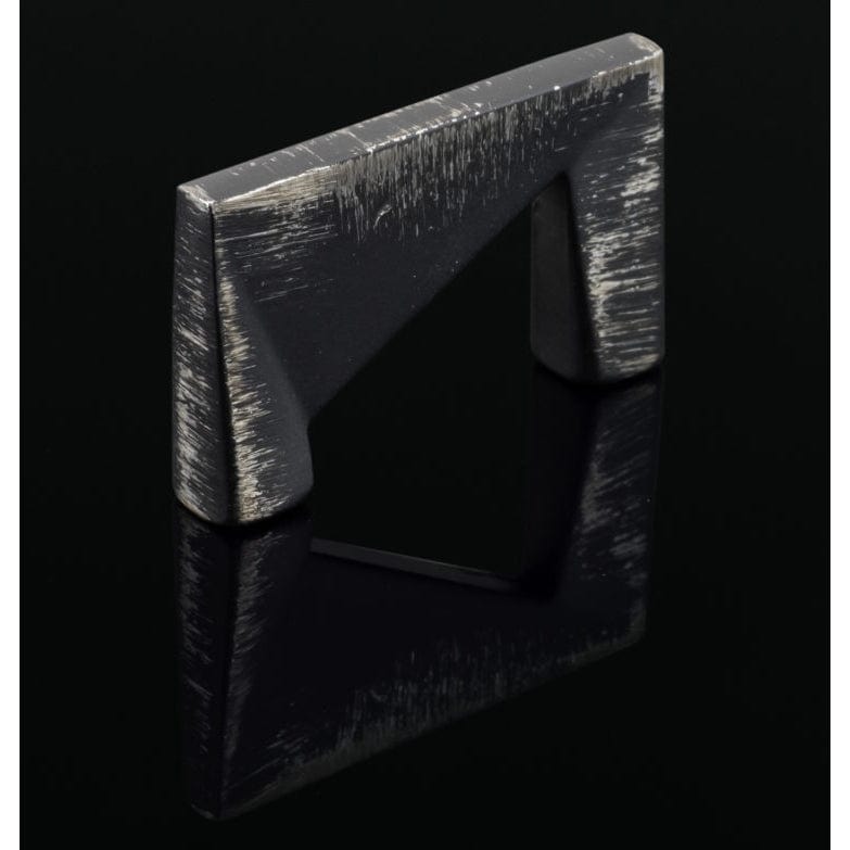Contemporary Pull, 12-5/8" Center-to-Center, Brushed Industrial Black