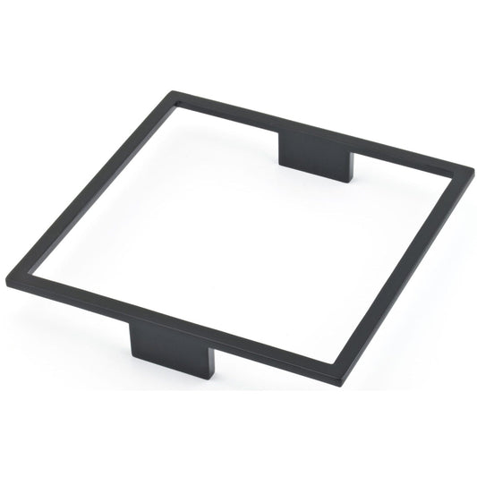 Contemporary Pull, 6-5/16" Center-to-Center, Matte Black