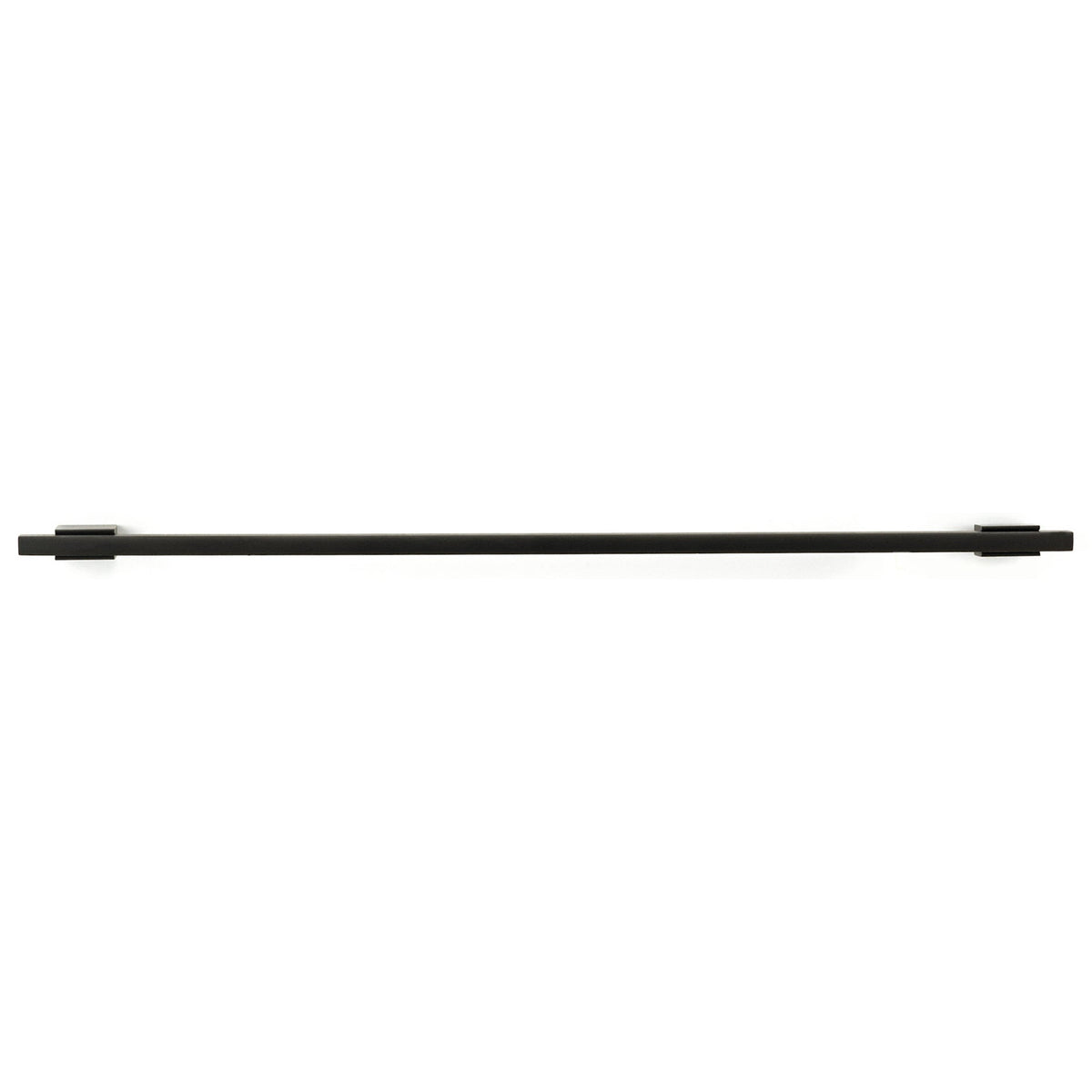 Contemporary Pull, 12-5/8" Center-to-Center, Matte Black