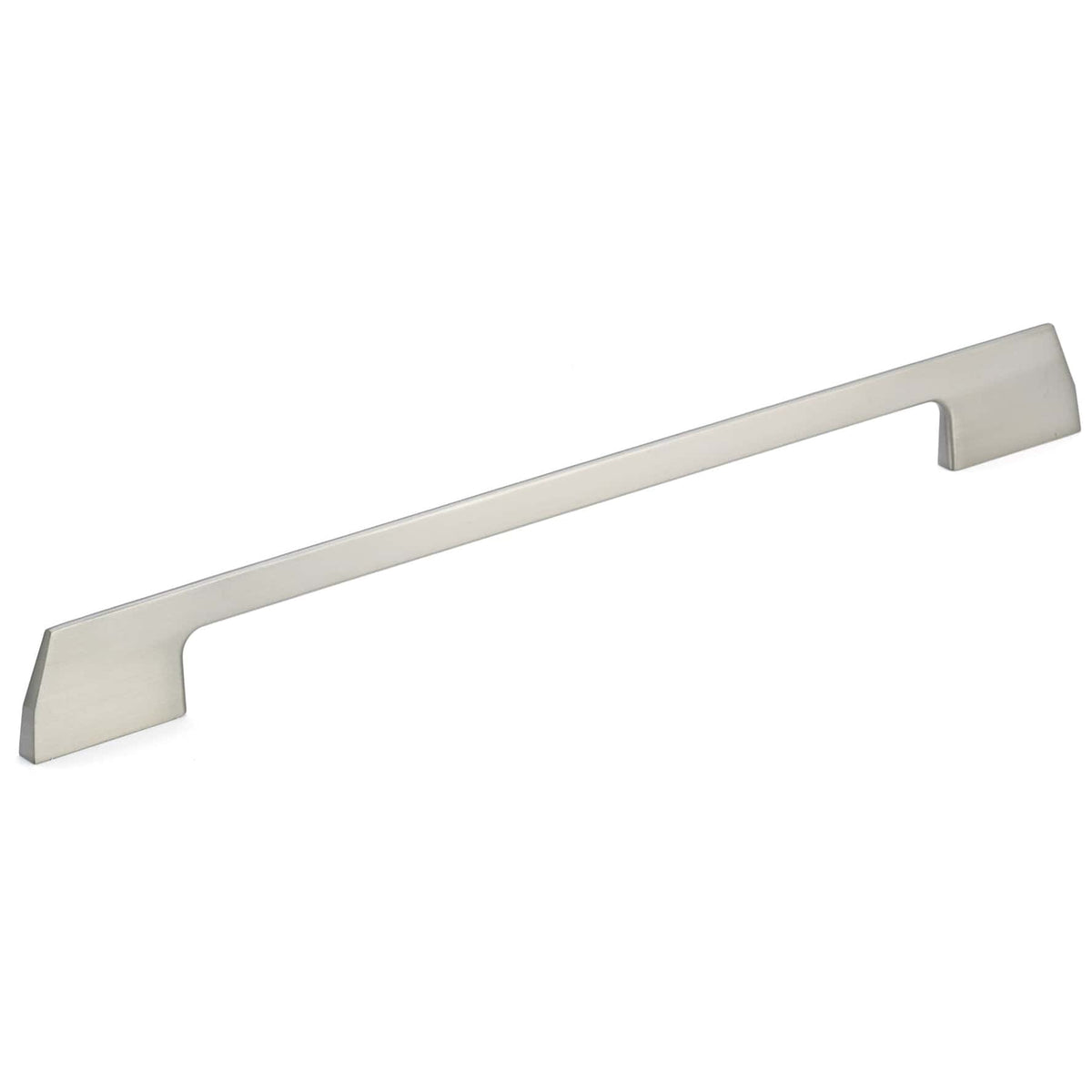 Contemporary Pull, 10-1/8" Center-to-Center, Brushed Nickel
