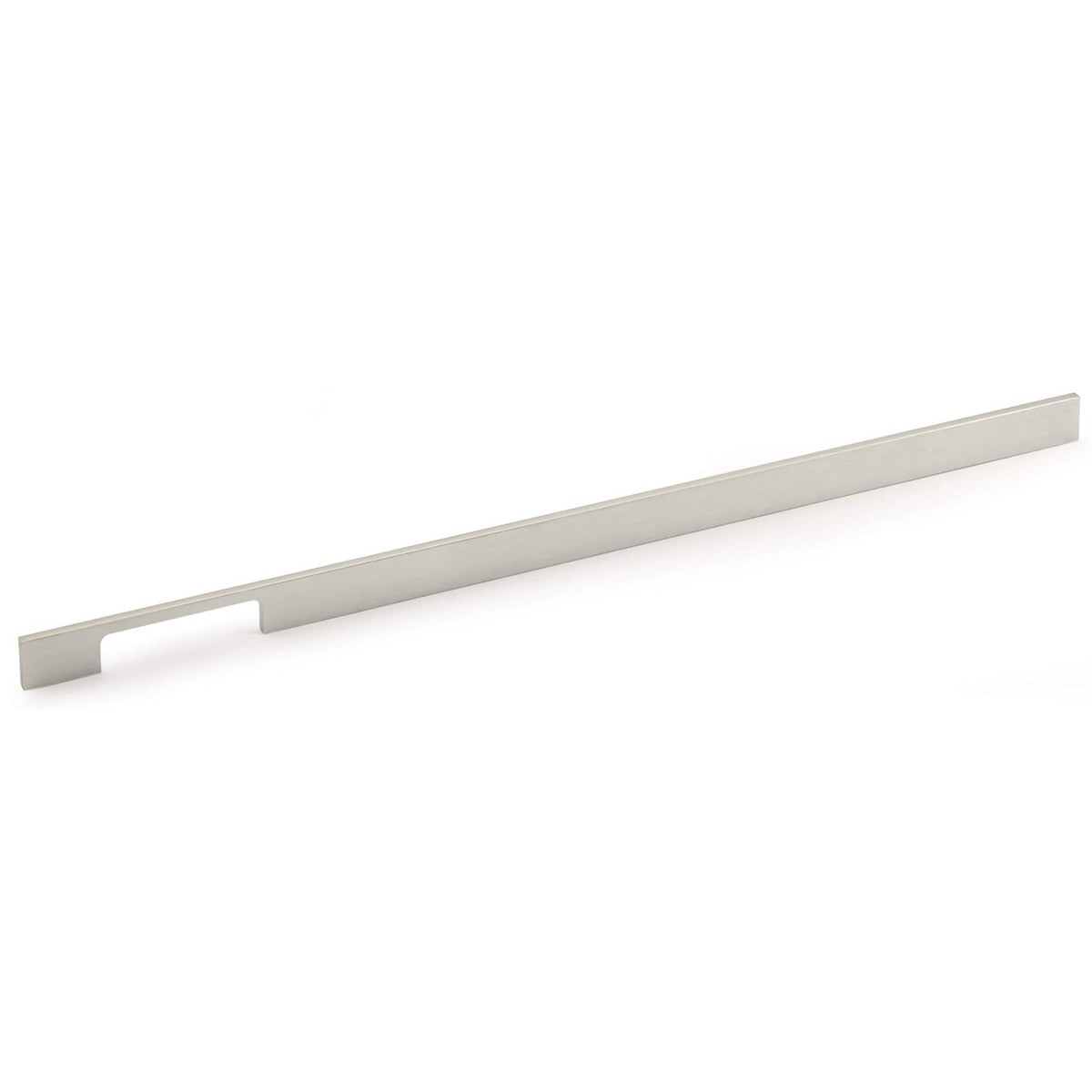 Contemporary Pull, 21-3/8" Center-to-Center, Brushed Nickel