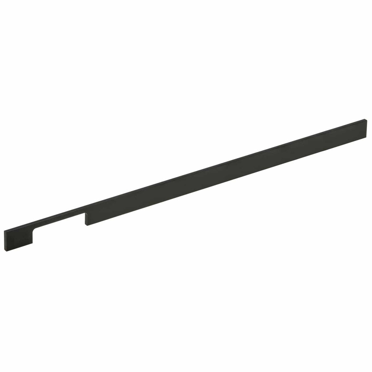 Contemporary Pull, 25-1/4" Center-to-Center, Matte Black