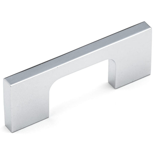 Contemporary Pull, 2-1/2" Center-to-Center, Chrome